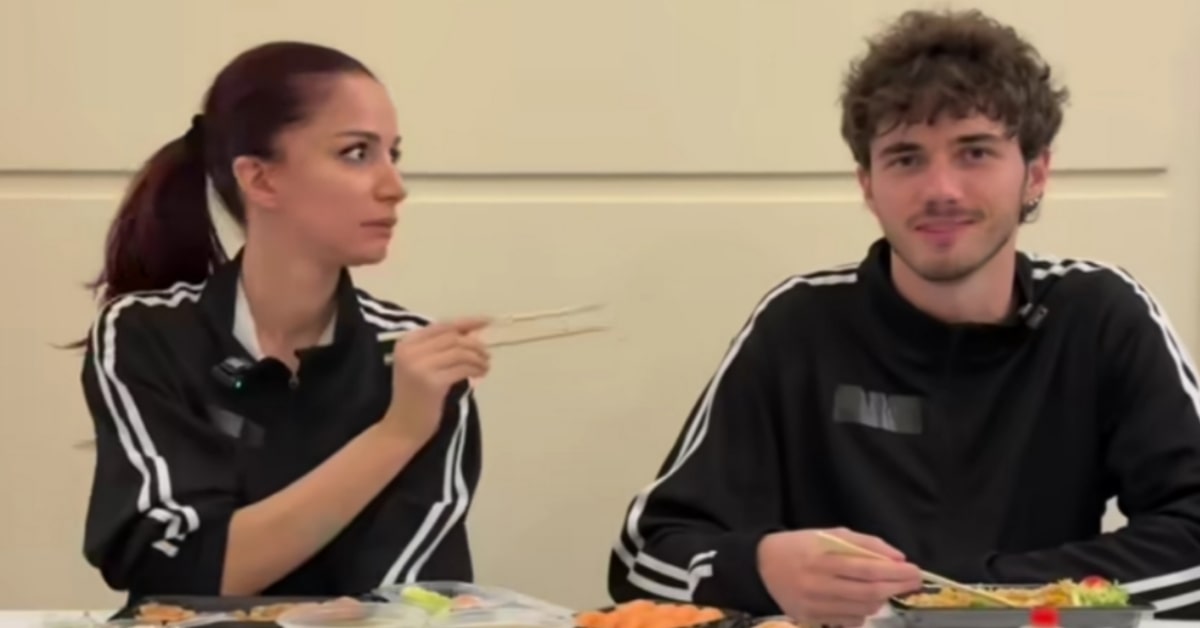 Andrea Delogu e Nikita Perotti a Domenica In: scatta la cotta, ma lui frena “È troppo giovane”