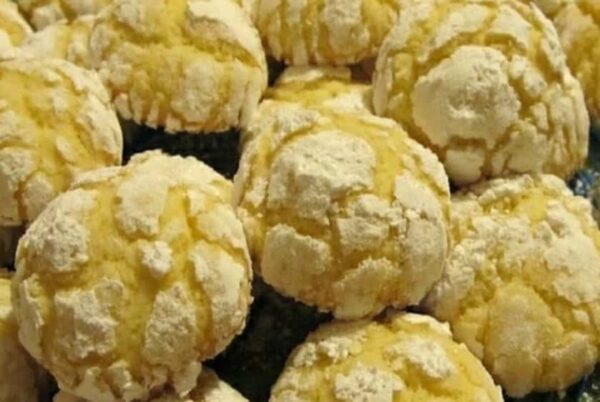 Biscotti soffici e cremosi al limoncello