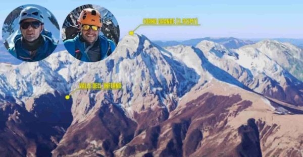 Gran Sasso: il ritrovamento degli alpinisti scomparsi