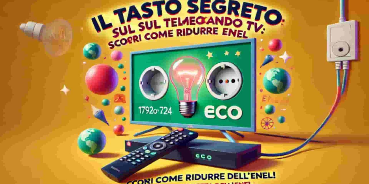 Il Tasto Segreto sul Telecomando TV: Scopri Come Ridurre la Bolletta dell’Enel!