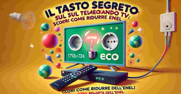 Il Tasto Segreto sul Telecomando TV: Scopri Come Ridurre la Bolletta dell’Enel!