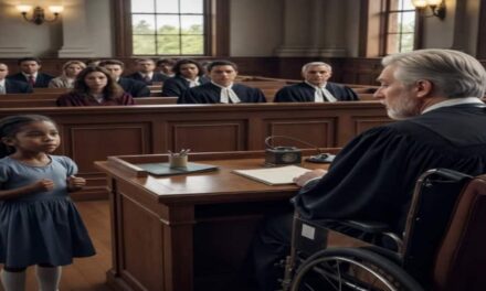 Lasciate andare mio padre – disse al giudice – e vi farò camminare.