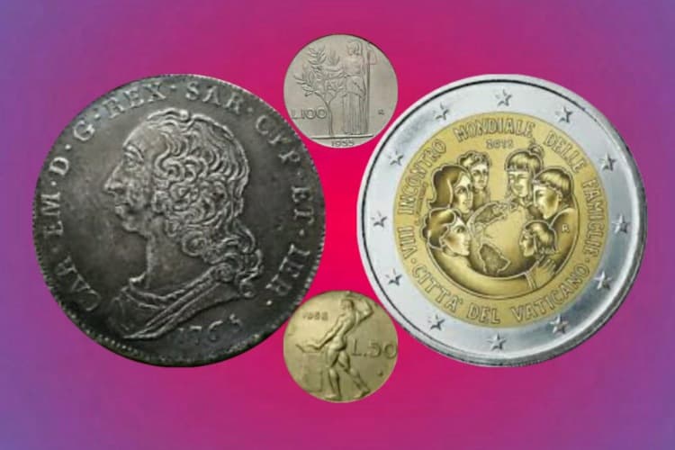 Monete da 100 Lire e 50 Lire che oggi valgono fino a 200,00 Euro: vediamo insieme di quali valute si tratta