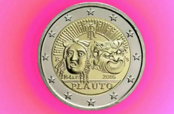 Plauto italiano la moneta commemorativa ecco quanto vale
