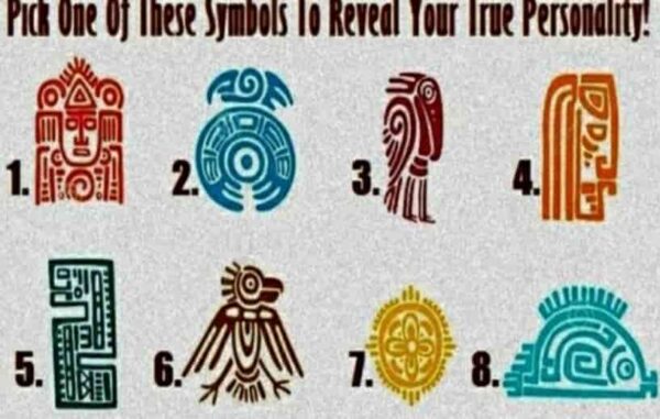 Scegli uno dei simboli e scopri qualcosa di segreto sulla tua personalità