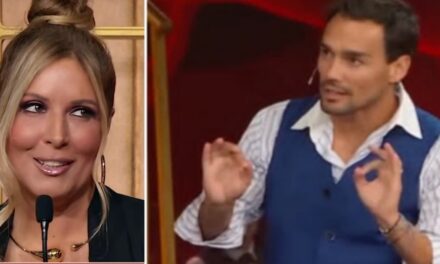 Scintille in pista a ballando: Lucarelli punge Fognini, lui reagisce: ‘Dobbiamo litigare?’”