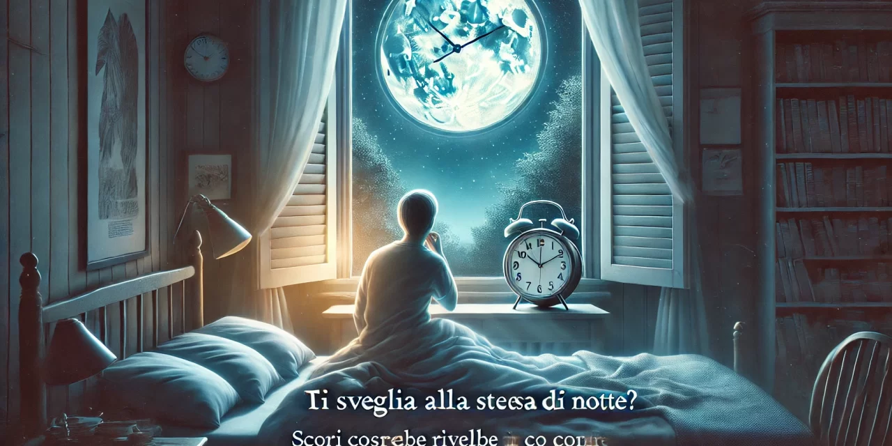 “Ti Sveglia Sempre alla Stessa Ora di Notte? Scopri Cosa Potrebbe Rivelare sul Tuo Corpo e sulla Tua Mente”
