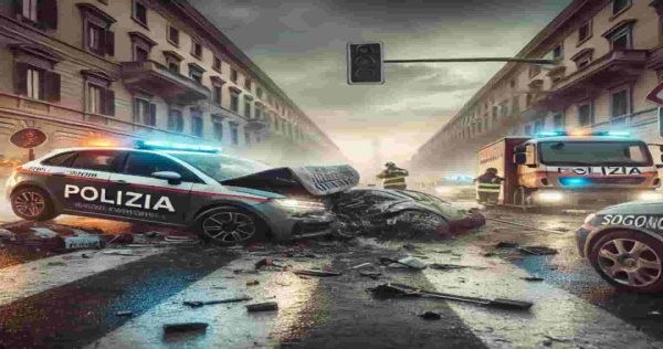 Tragedia a Roma: Poliziotto di 32 Anni Muore in un Incidente tra Volanti